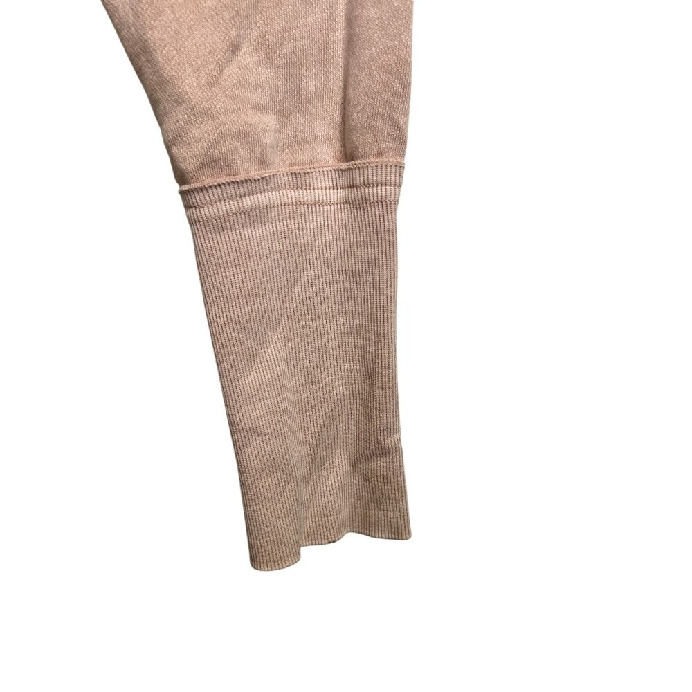 Free People Studio City Cardigan Rose Oversized Size Small Hooded Tie Waist - Picture 6 of 9